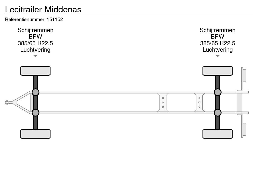 Lecitrailer Middenas