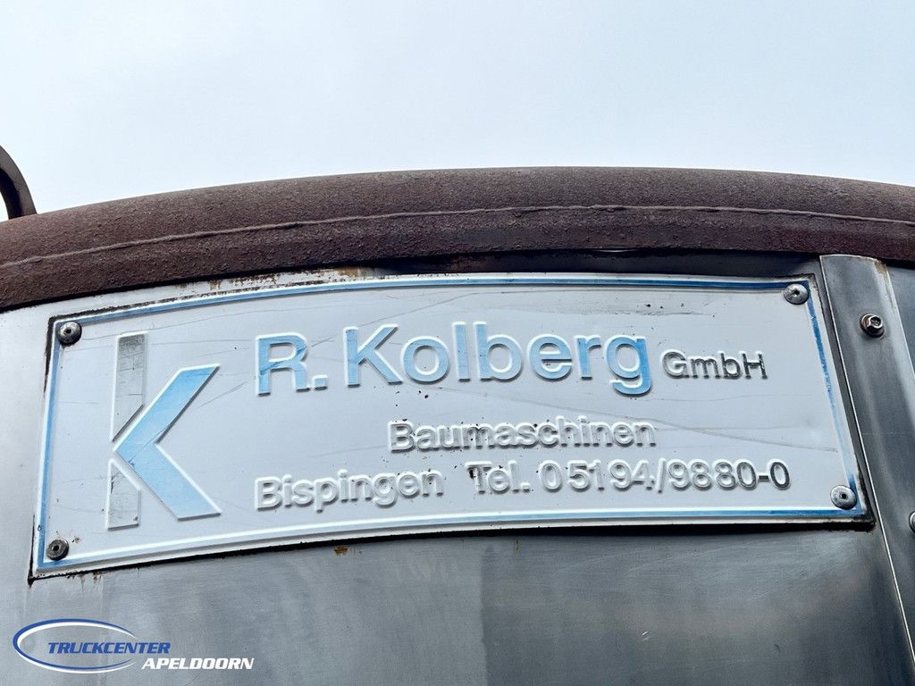 MAN TGS 26.480 6x4 Steel spring, Manuel, R Kolberg Bitumen heater TC10883