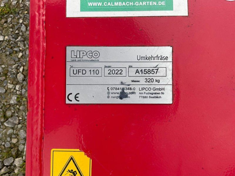 ©farmpartner-tec Gmb Lipco Umkehrfräse UFD 110