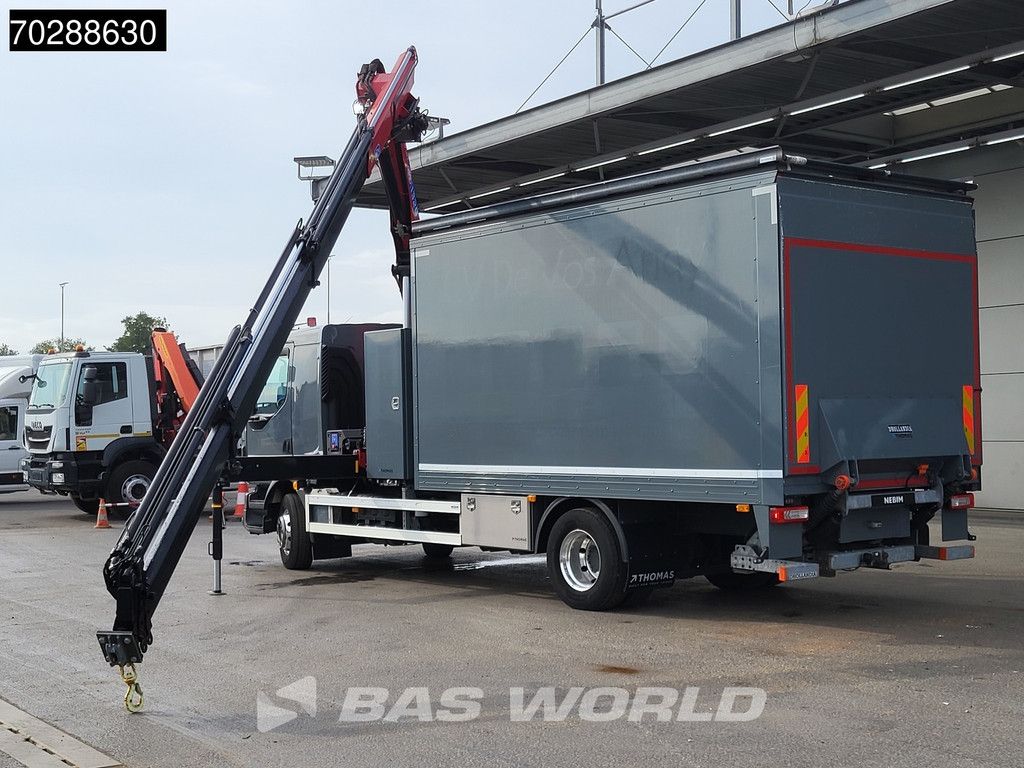 Volvo FL 250 4X2 Mobile workshop HMF 1320K-RCS Crane manbasket 2000kg Ladebordwand