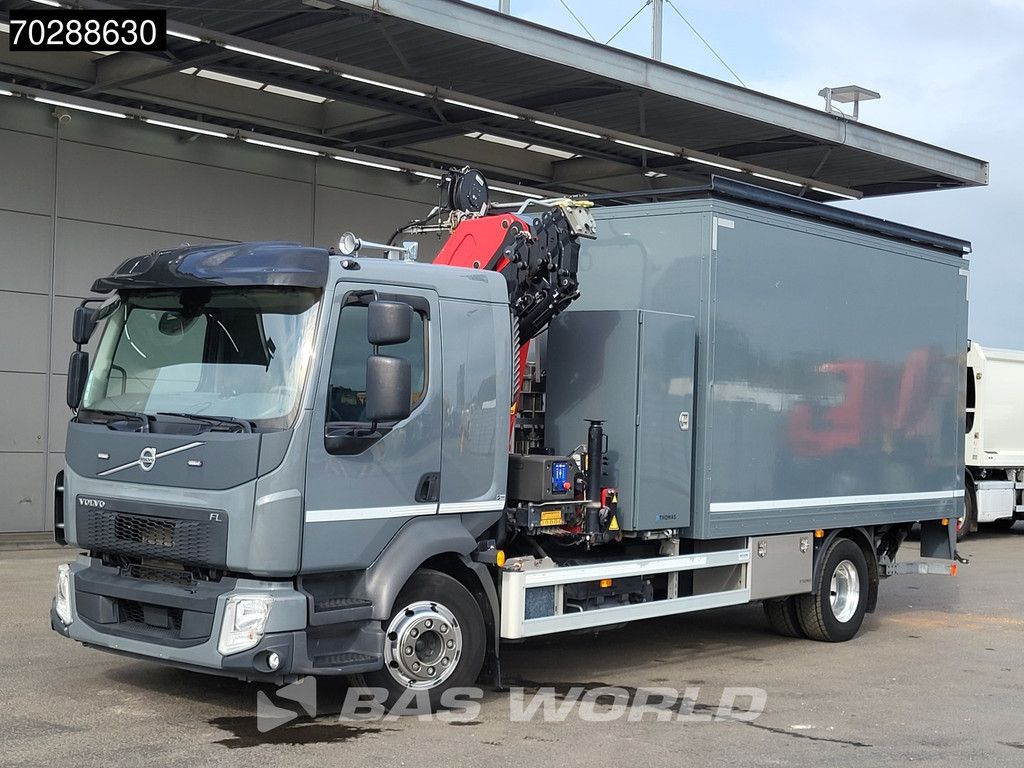 Volvo FL 250 4X2 Mobile workshop HMF 1320K-RCS Crane manbasket 2000kg Ladebordwand