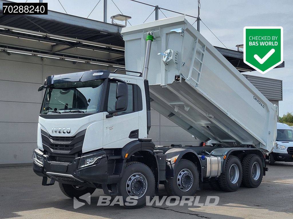 Iveco T-WAY 450 8X4 New! 20m3 Cantoni Tipper Steelsuspension Big-Axle Automatic Euro 6