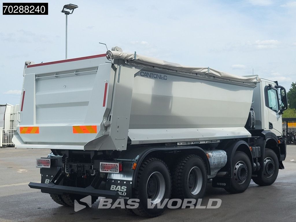 Iveco T-WAY 450 8X4 New! 20m3 Cantoni Tipper Steelsuspension Big-Axle Automatic Euro 6
