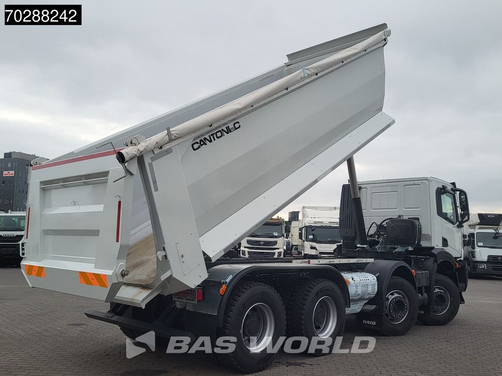 Iveco T-Way 450 8X4 New! 20m3 Cantoni & C. Tipper Steelsuspension Big-Axle Automatic Euro 6