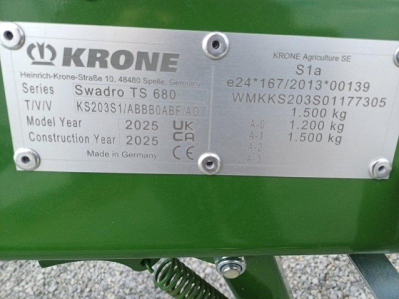 Krone SWADRO TS 680