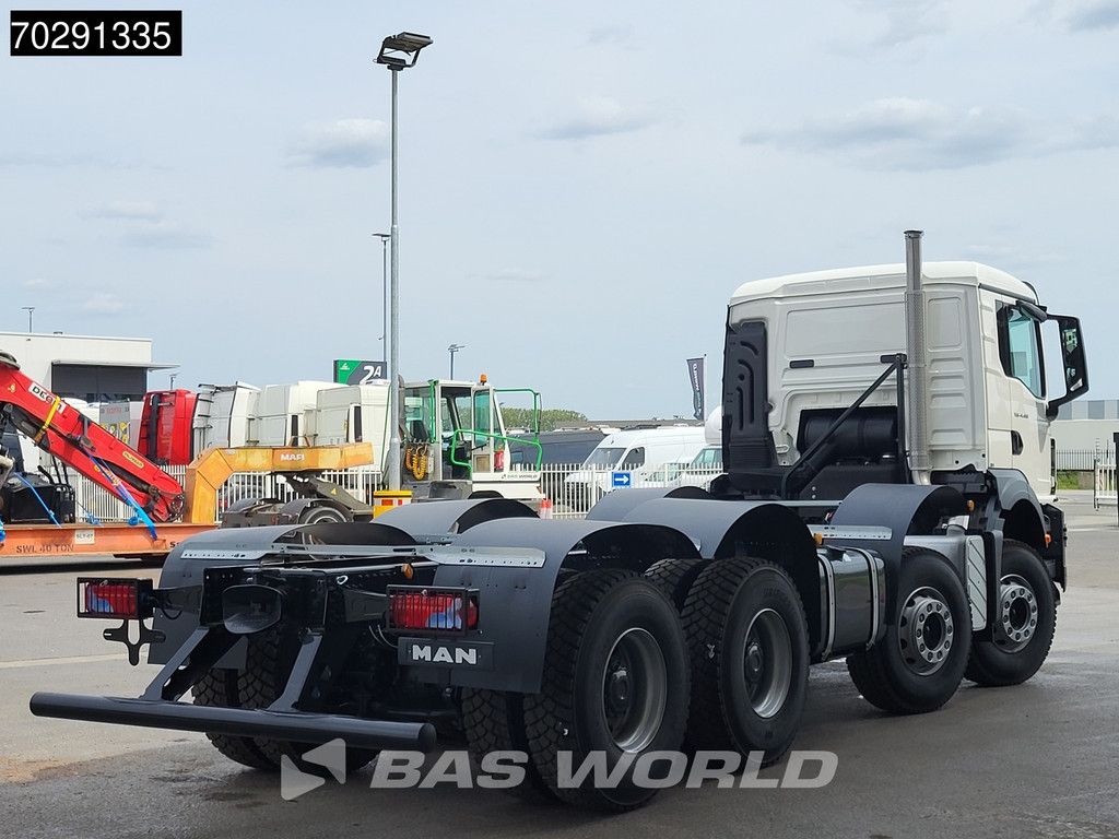 MAN TGS 41.400 8X4 New 8x4 chassis Engine PTO Steelsuspension Big-Axle Manual Euro 2