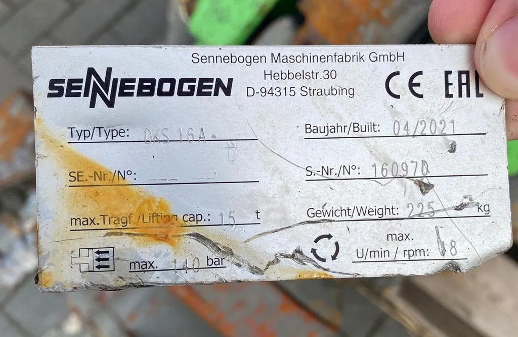 Sennebogen SGM | ORANGE PEEL GRAB | POLYPGREIFER | POLIEP GRIJPER