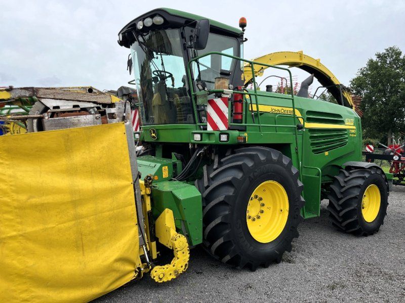 John Deere 7280 ProDrive, Allrad, 40 km/h mit Kemper 360 + 630C PICKUP