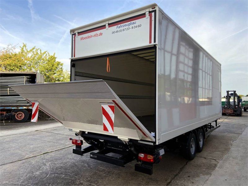 Möslein TK0105D-L Weiß Tandem Koffer, Ladebordwand 1,5 t