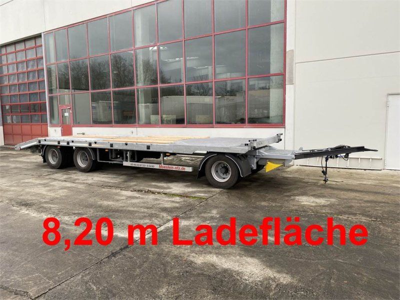 Möslein T 3-8,20 P OR 3 Achs Tieflader gerader Ladefläche