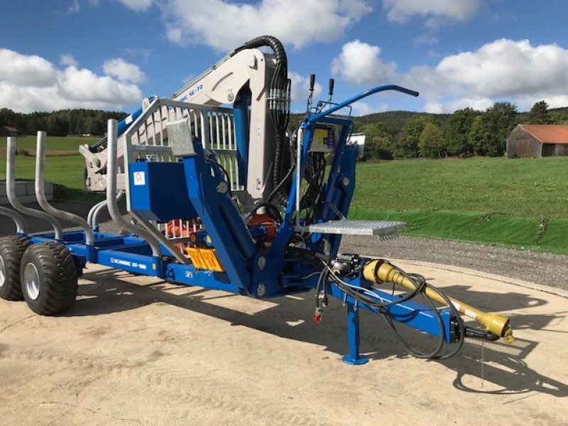 Scandic ST-10D 13t 7,9m Kran 850kg Hubkraft Druckluft