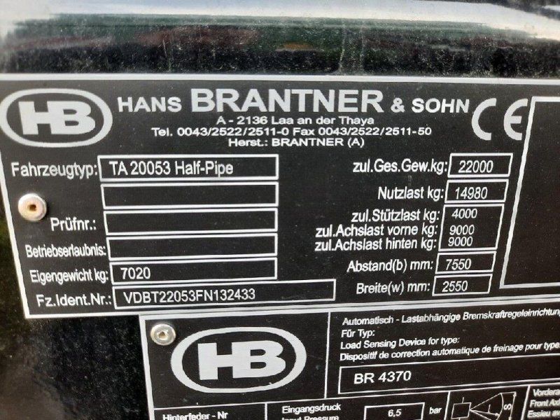Brantner TA 20053 Halfpipe