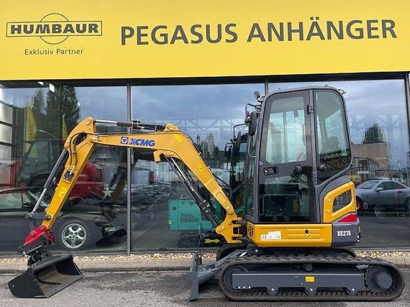 XCMG XE27E Minibagger Bagger  Kubota Motor
