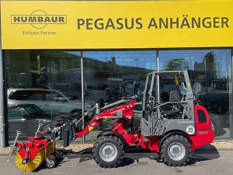Weidemann 1280 Hoftrac   Hoflader  fahrzeug