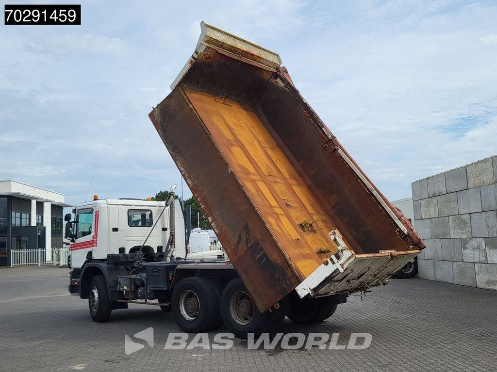 Scania P340 6X4 11m3 Bennes-Jocquin Tipper Big-Axle Steelsuspension Manual Euro 3