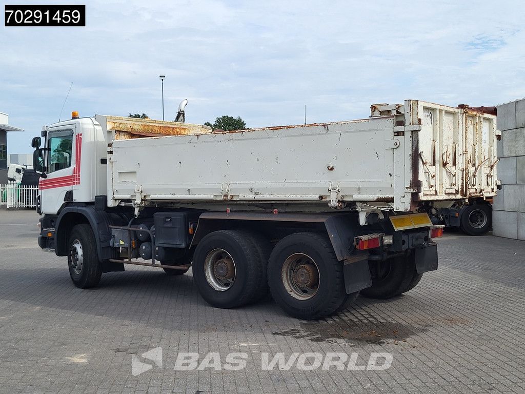 Scania P340 6X4 11m3 Bennes-Jocquin Tipper Big-Axle Steelsuspension Manual Euro 3
