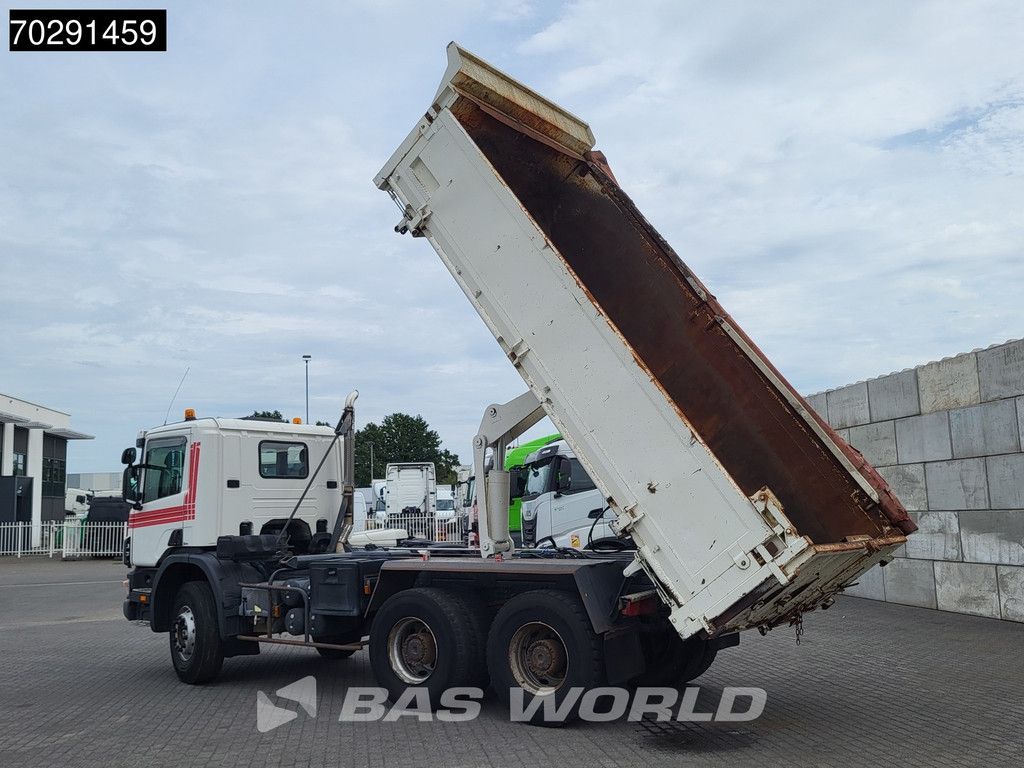 Scania P340 6X4 11m3 Bennes-Jocquin Tipper Big-Axle Steelsuspension Manual Euro 3