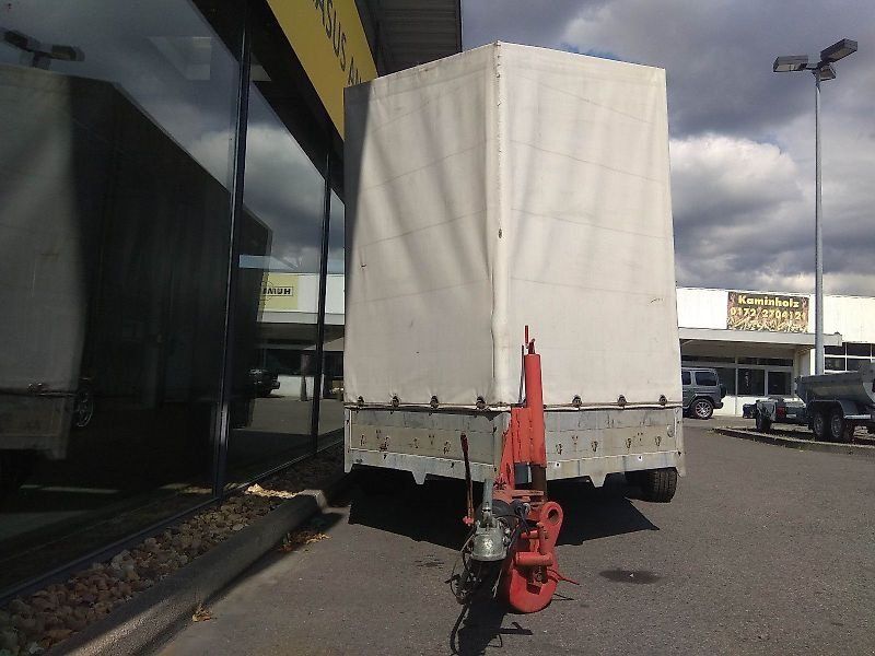 Poppe Tieflader Plane u. Spriegel 2,5t