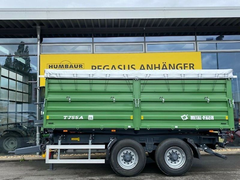 Metal-Fach T755 Tandemdreiseitenkipper  18to