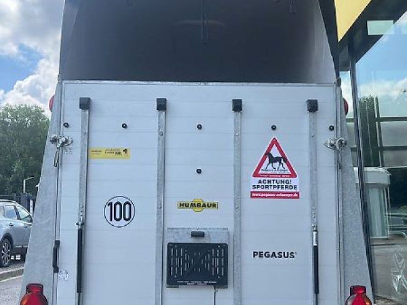 Humbaur Pegasus 2-Pferde 2.7t Aluboden, SK 1.Hd.