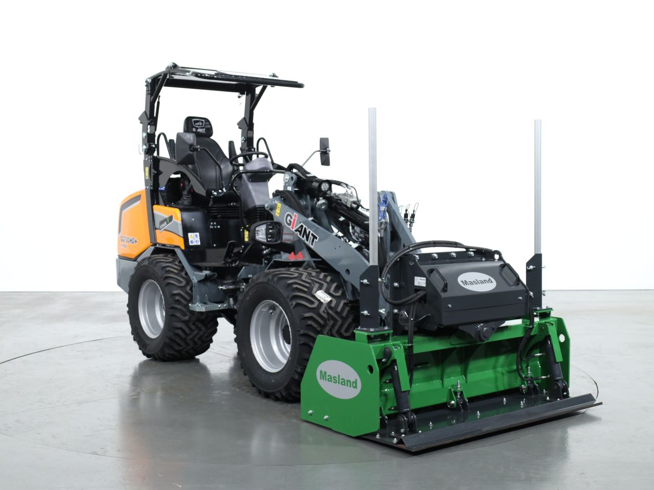 Masland LB 1600 50 Leveller met LASERELECTRONICS MACHINE CONTROL