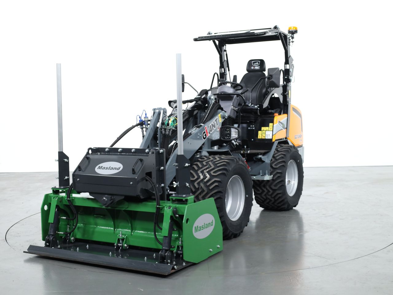 Masland LB 1600 50 Leveller met LASERELECTRONICS MACHINE CONTROL