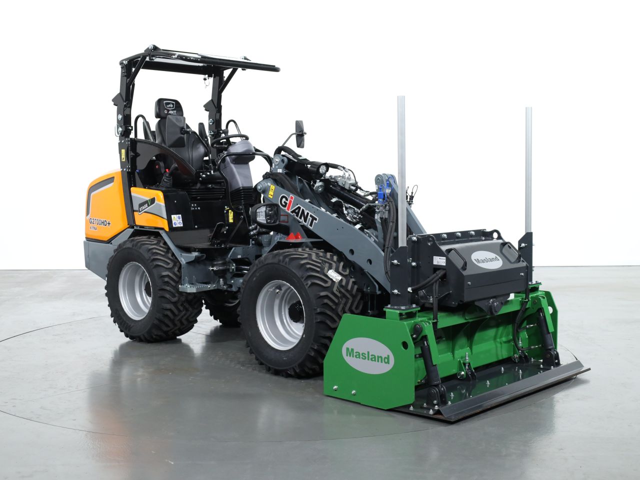Masland LB 1600 50 Leveller met LASERELECTRONICS MACHINE CONTROL