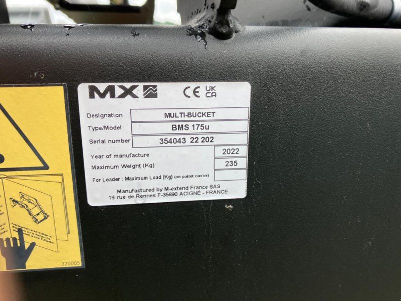 Mailleux Multiserviceschel BMS 175 U