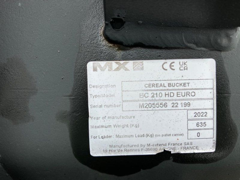 Mailleux BC 210 H Großvolumenschel