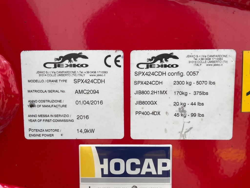 Jekko SPX 424 CDH