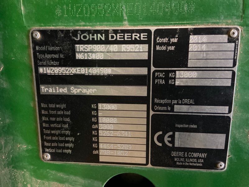 John Deere R952i