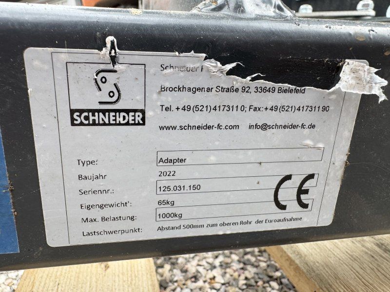 Weidemann Adapter