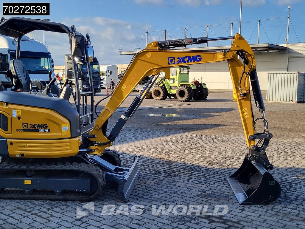 XCMG XE27 E 2 YEARS FACTORY WARRANTY - KUBOTA ENGINE