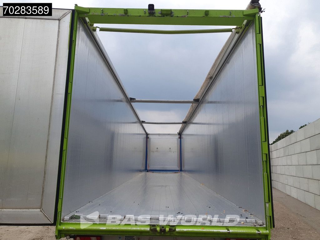 Knapen k200 3 axles Liftachse 103m3 Schiebewand
