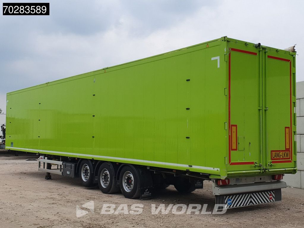 Knapen k200 3 axles Liftachse 103m3 Schiebewand