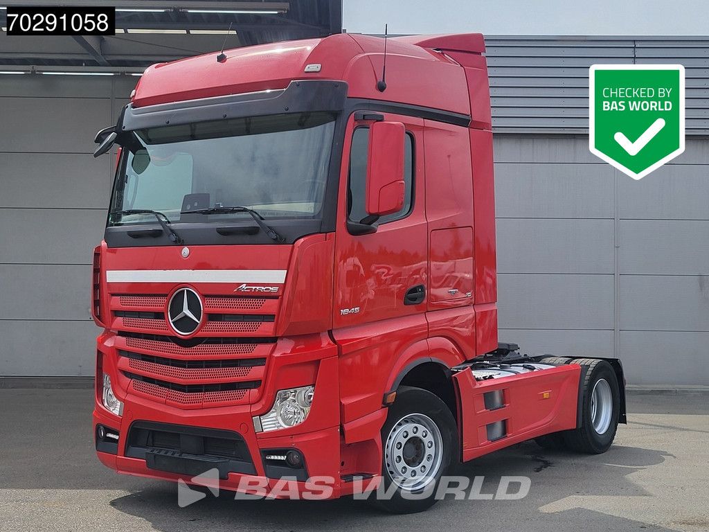 Mercedes Actros 1845 4X2 BigSpace Retarder 2xTanks Standairco PPC ACC Euro 6