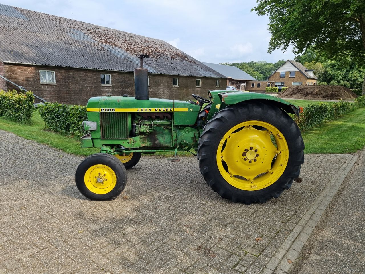 John Deere 2030 stuurbekrachtiging marge