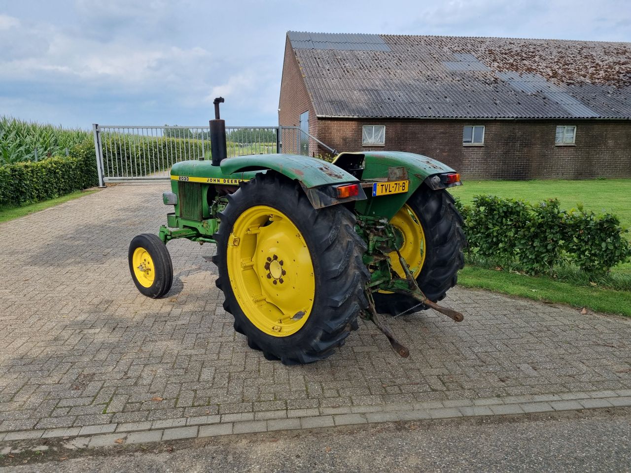 John Deere 2030 stuurbekrachtiging marge