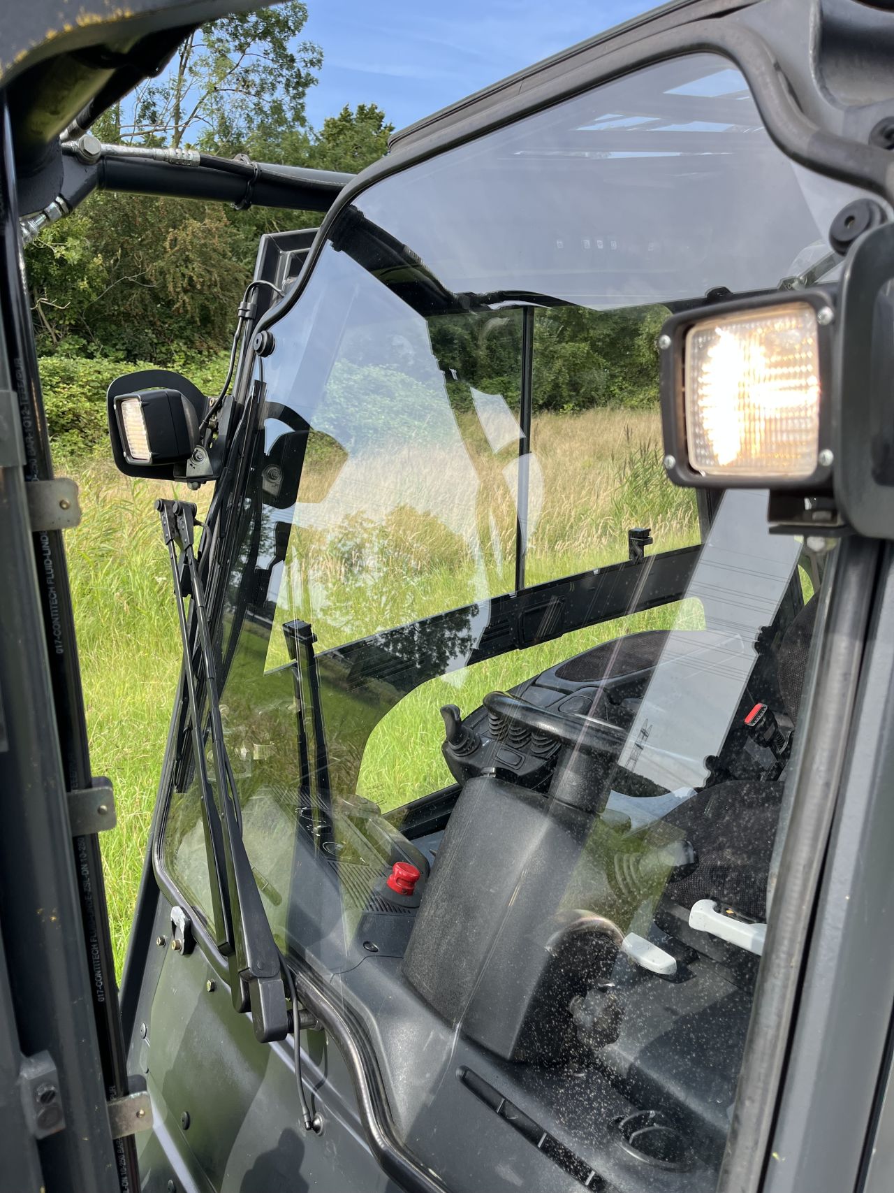 Linde E25L-01 elektrische heftruck triplo sideshift