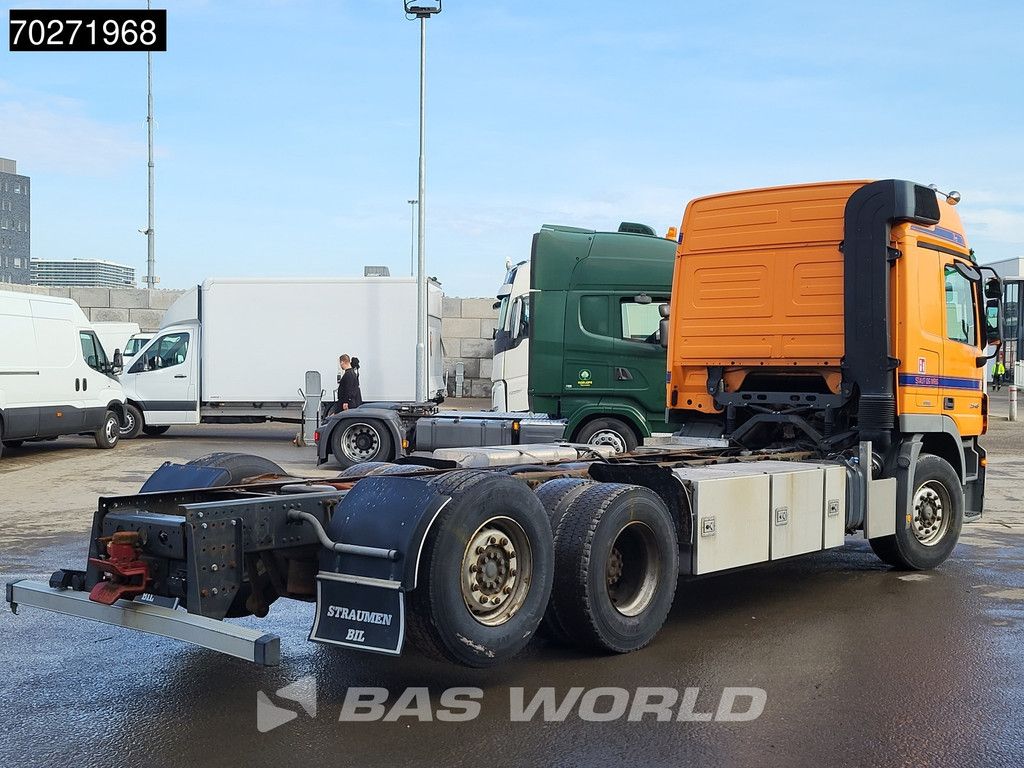 Mercedes Actros 2548 6X2 ADR chassis Liftaxle Telligent Halb Automatic Euro 4