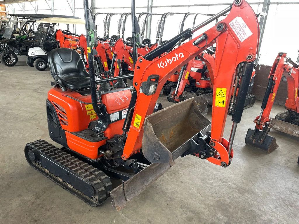 Kubota U10-3 minigraafmachine 2019 1100 uur