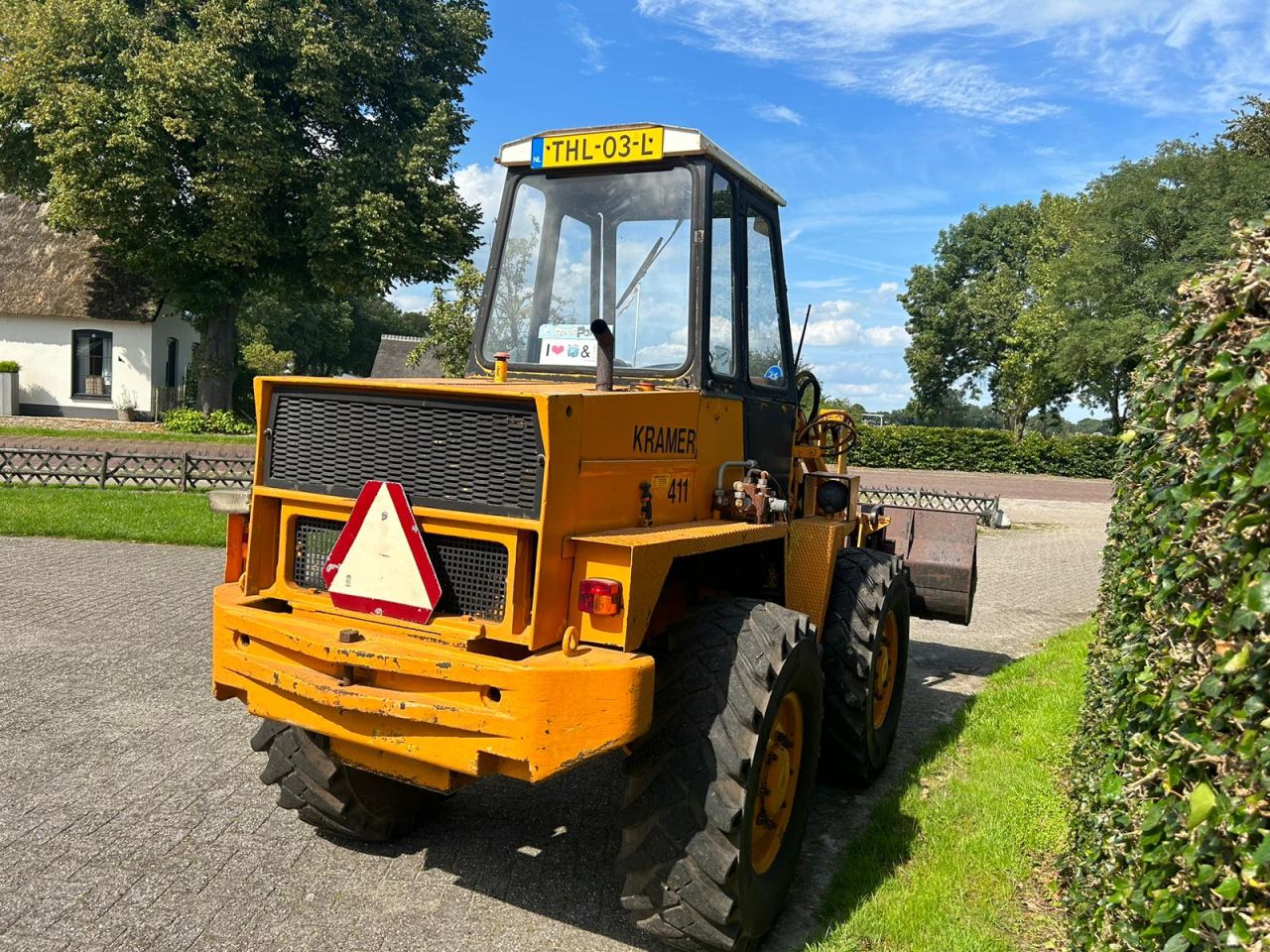 Kramer 411 shovel (marge)