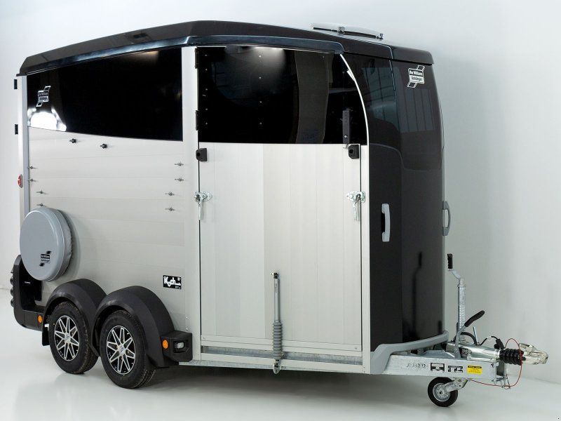 Ifor Williams Pferde HBX 511|Frontausstieg|es Modell|schwarz (Pf116