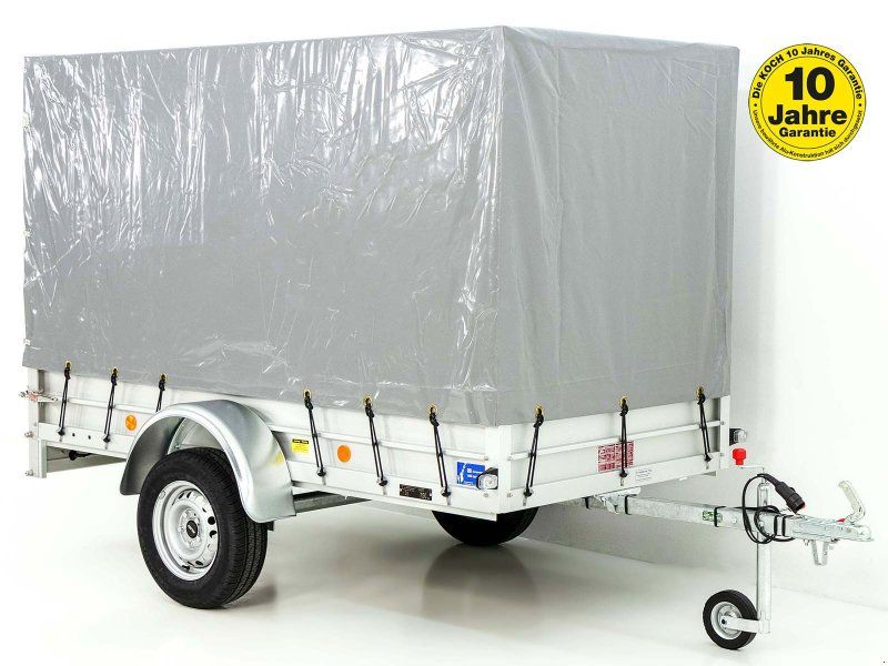 Koch mit Plane 125x250cm 750kg|Typ U4|Hochplane 150 cm Hobby