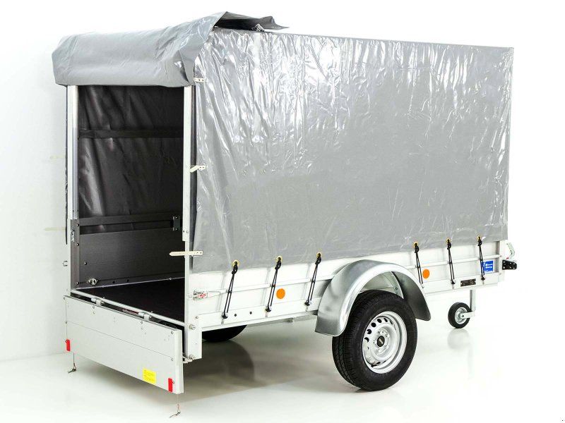 Koch mit Plane 125x250cm 750kg|Typ U4|Hochplane 150 cm Hobby