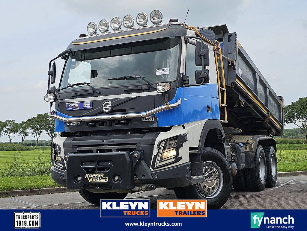 VOLVO FMX 13.460 6x4 steel dautel 3s