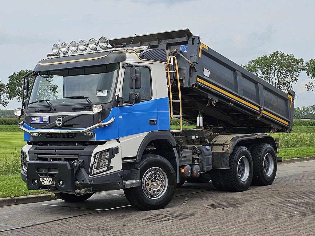 VOLVO FMX 13.460 6x4 steel dautel 3s