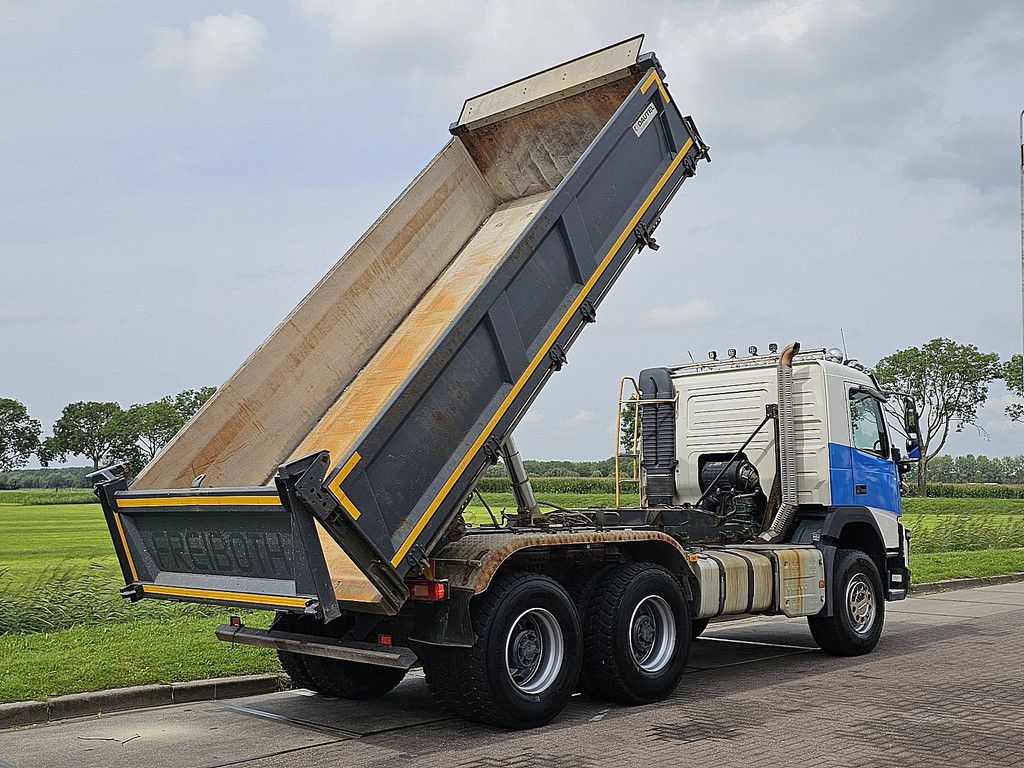 VOLVO FMX 13.460 6x4 steel dautel 3s