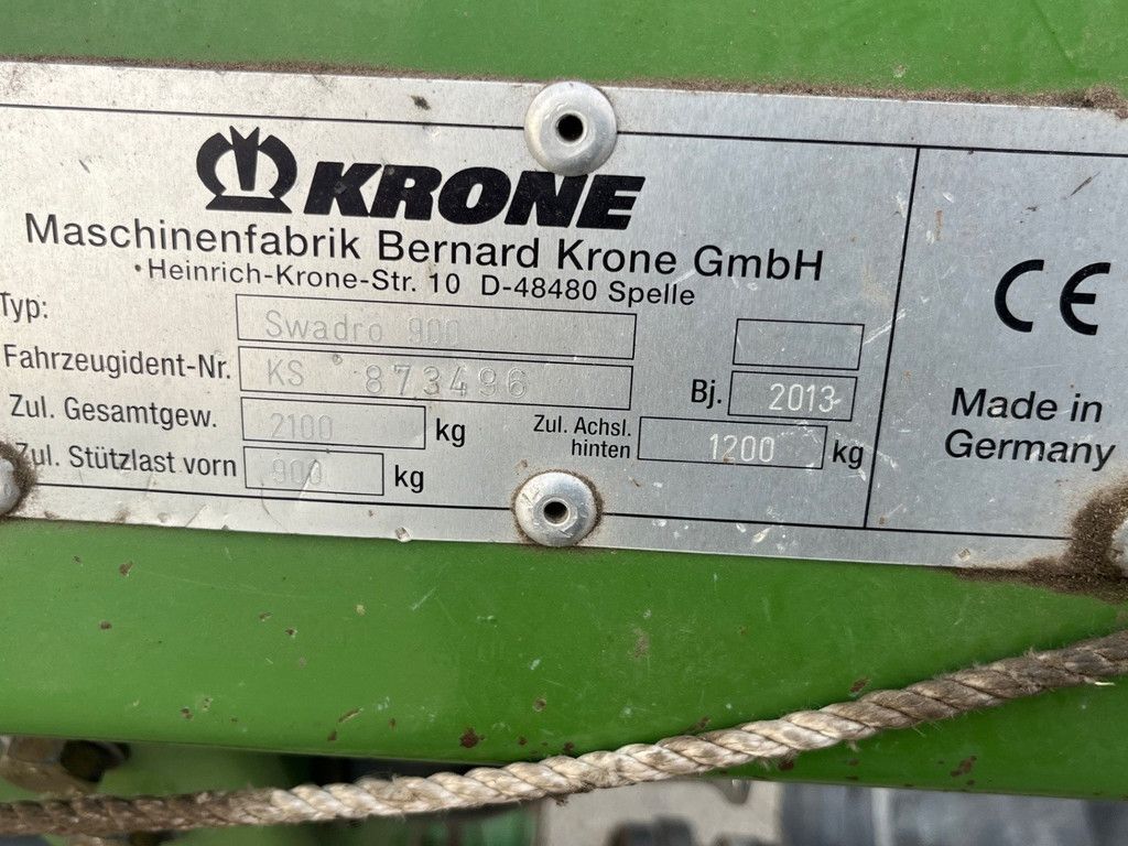 Krone zwadro 900 WG3977