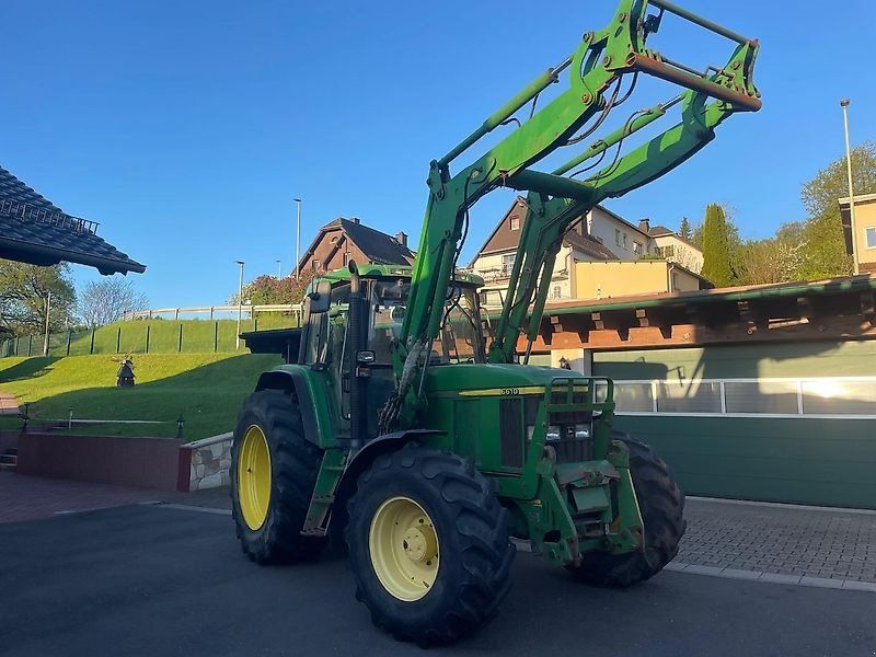 John Deere 6610 wie 6510 6810 6910 1.Hand Frontlader Druckluft Fron